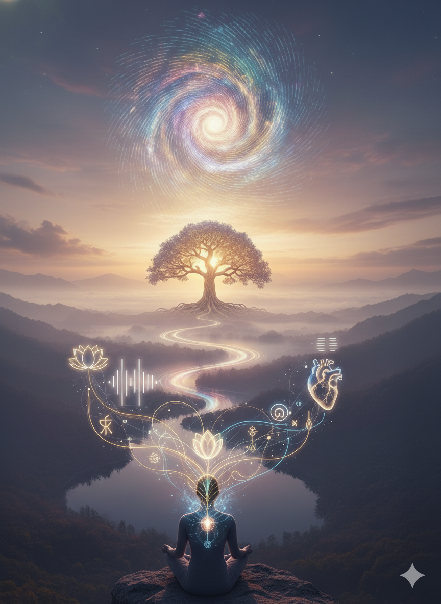 Mapa visual de los principios de vida consciente